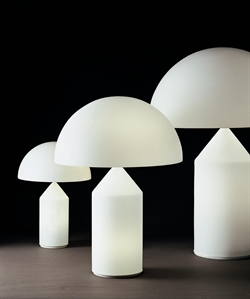 Atollo 235 bordlampe, opal